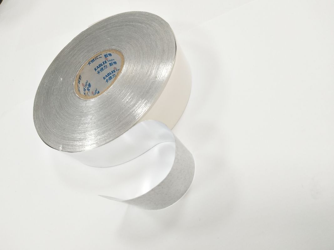 Ognioodporna srebrna taśma z folii aluminiowej Odporna na ciepło Uniwersalna