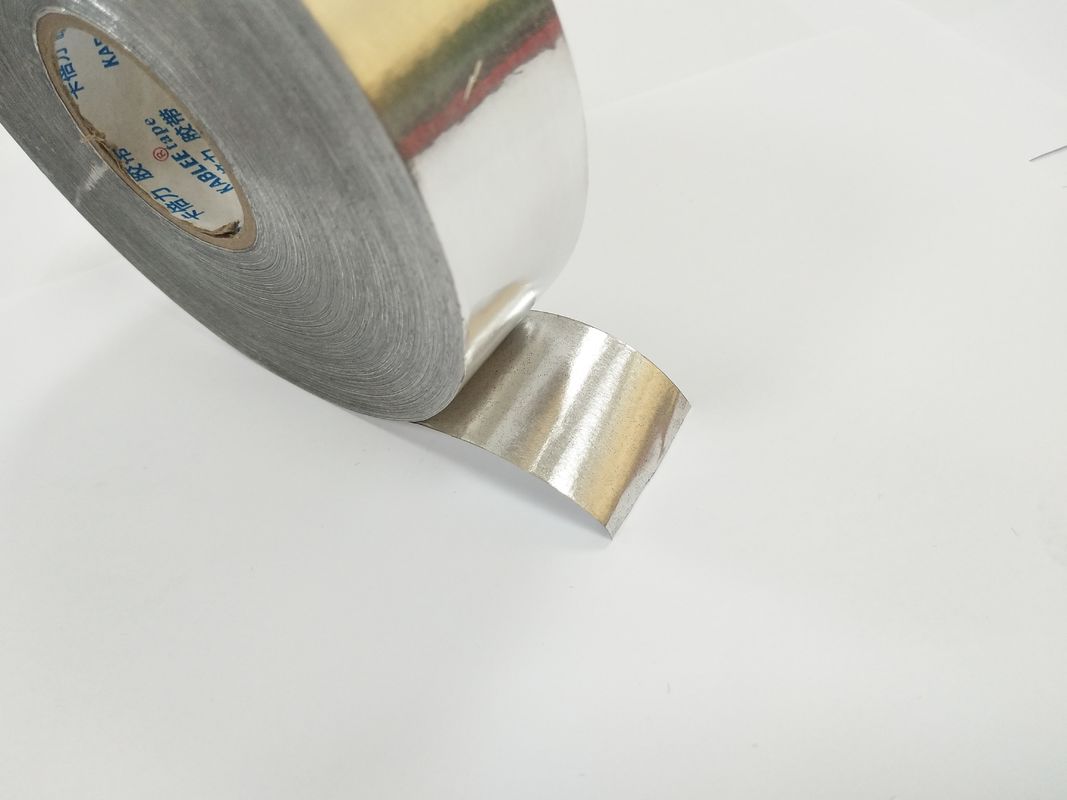 Ognioodporna srebrna taśma z folii aluminiowej Odporna na ciepło Uniwersalna