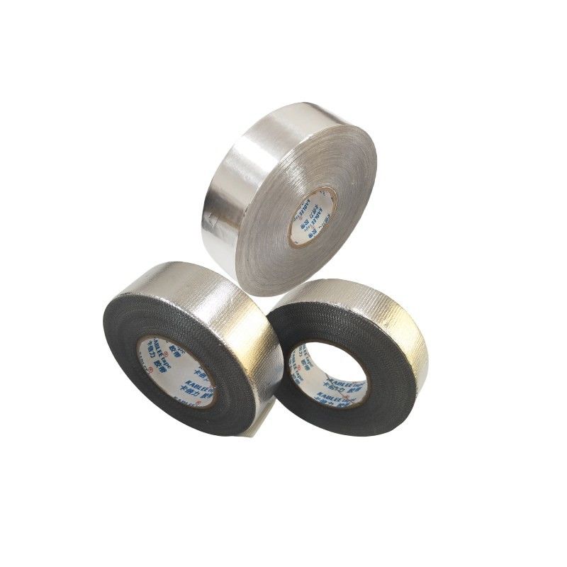 Taśma z folii aluminiowej w kolorze srebrnym Klej akrylowy o grubości 0,1 mm