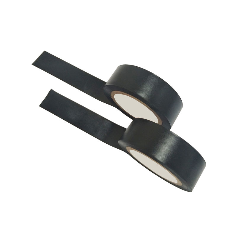 Taśma PVC izolacyjna w kolorze czarnym Trwała, odporna na chemikalia, szerokość 38 mm i 50 mm