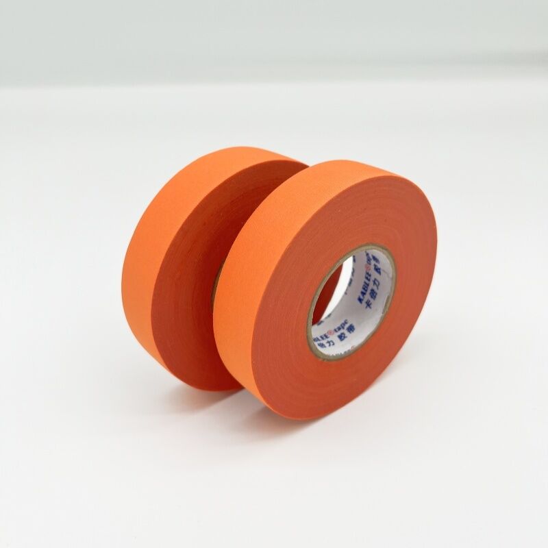 Taśma materiałowa Kablee KBL T01 pomarańczowa, łatwo odrywana ręcznie, do ochrony wiązek przewodów samochodowych