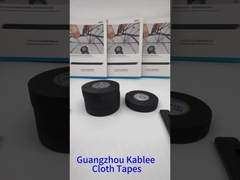 Ognioodporna tkanina Taśma wiązek przewodów Czarny kolor dla motoryzacji